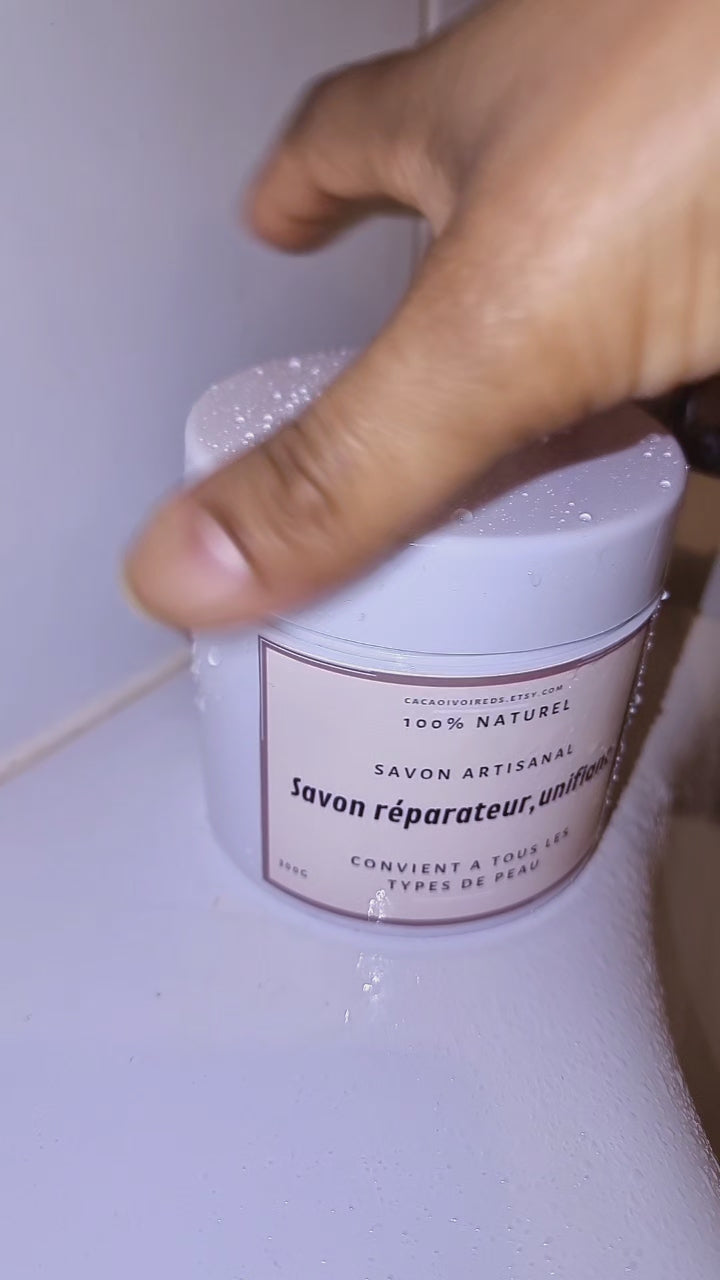 Savon Réparateur, unifiant, Eclaircissant