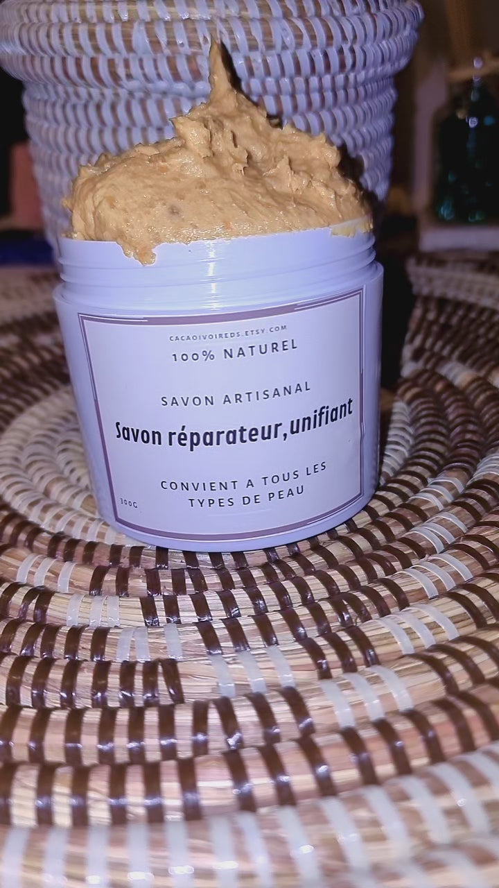 Savon Réparateur, unifiant, Eclaircissant